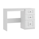 Lazio Sculptured 3 Drawer Dressing Table