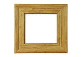 Reclaimed Rustic Weathered Distressed Wall Hanging Square Mirror