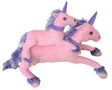 Purple & Pink Unicorn Soft Toy (Large)