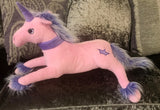 Purple & Pink Unicorn Soft Toy (Small)