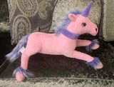 Purple & Pink Unicorn Soft Toy (Small)