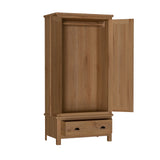 Oak & Hardwood Rustic Wardrobe