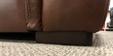Padded Head Rest Leather Sofa Suite Collection