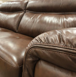 Padded Head Rest Leather Sofa Suite Collection