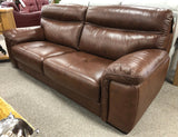 Padded Head Rest Leather Sofa Suite Collection
