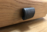 Weathered Oak Dressing Table with Mirror