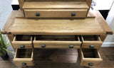 Weathered Oak Dressing Table