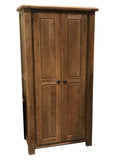 Weathered Oak "Her" Wardrobe